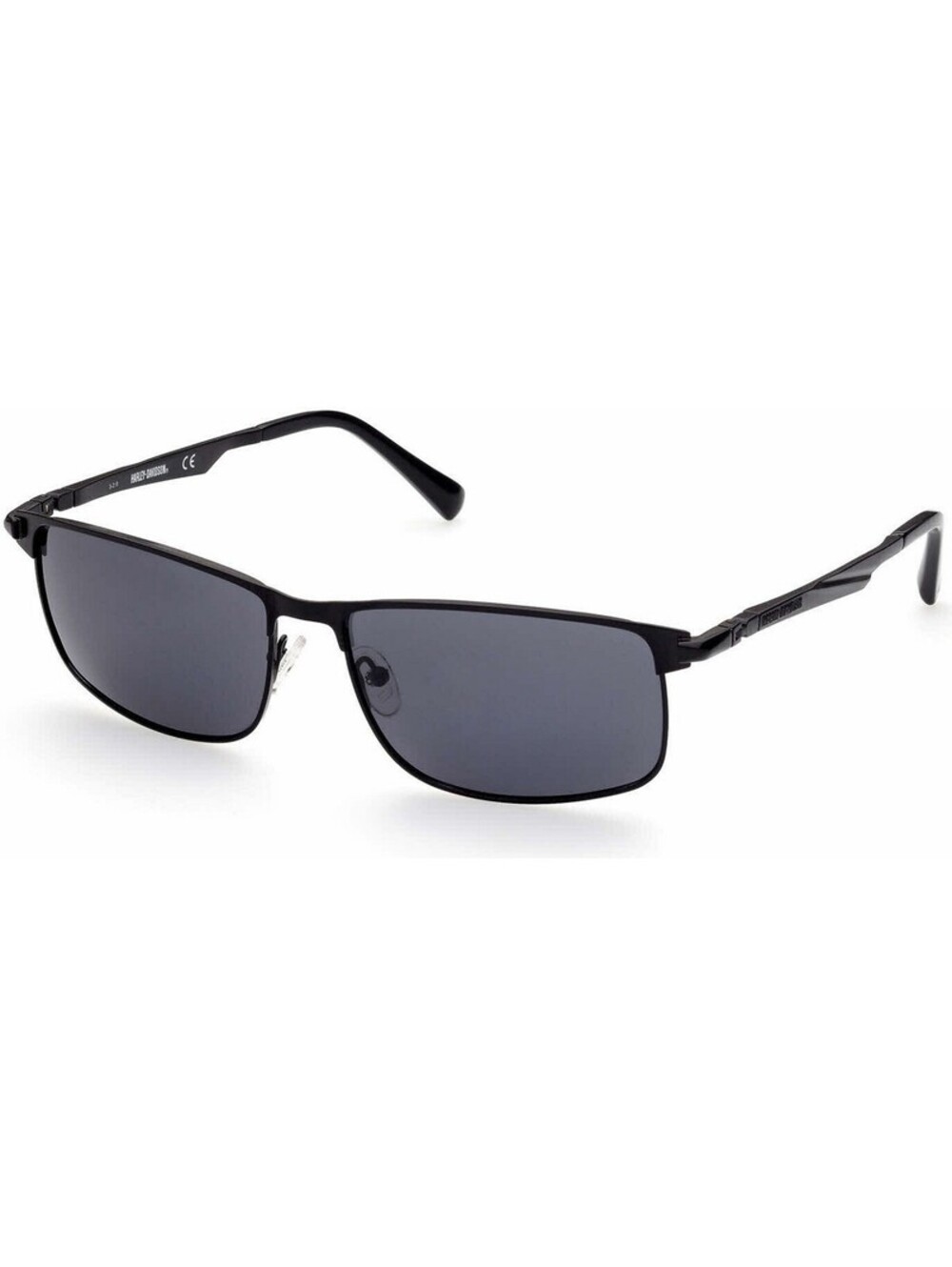 NEW Harley-Davidson HD957X 02D POLARIZED Sunglasses, Black/Smoke, Size 62-16-145